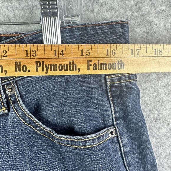 Levis Low Rise Bootcut Jeans Juniors 11 Stretch Classic Western (Meas 33x30)* - Picture 11 of 16